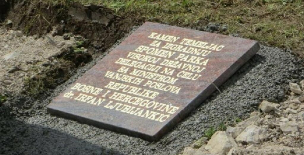 Projekt izgradnje Spomen parka dr. Irfanu Ljubijankiću trebao bi biti gotov početkom naredne godine