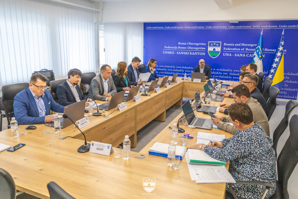 Vlada usvojila prijedlog budžeta Unsko-sanskog kantona za 2024. u iznosu od 368.445.039 KM