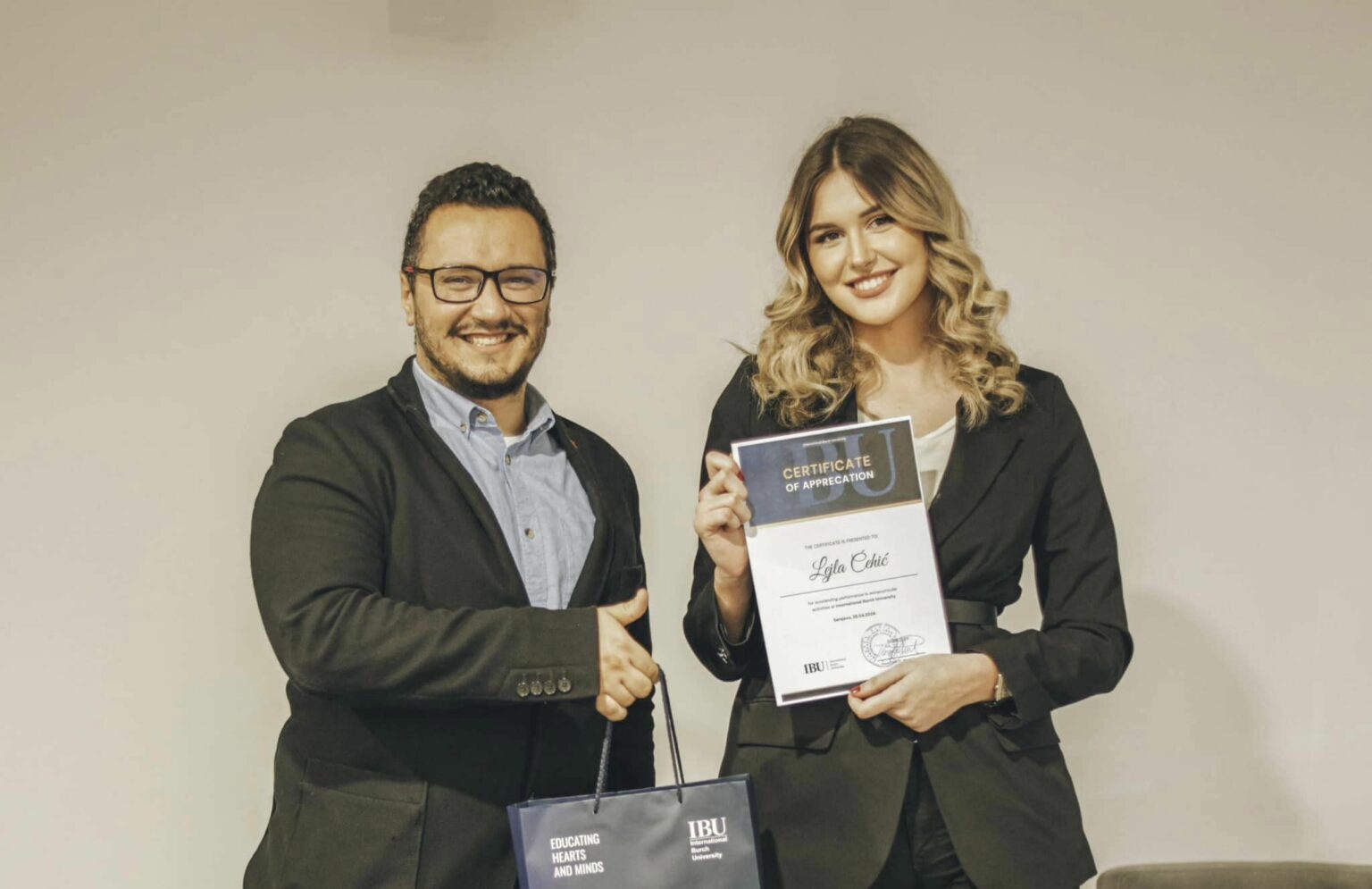 Bišćanka Lejla Ćehić među najboljim studentima Internacionalnog Burch univerziteta