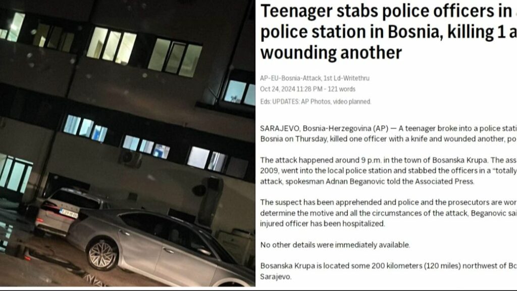 O napadu na policijsku stanicu u Bosanskoj Krupi izvještavaju i svjetski mediji (FOTO)