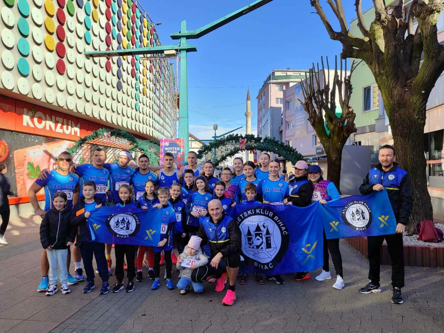 Veliki broj trkača na ulicama Bihaća