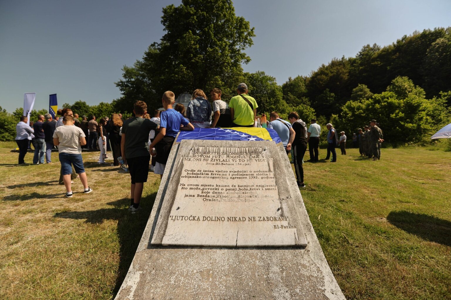 Obilježena godišnjica stradanja u Ljutočkoj dolini (FOTO)