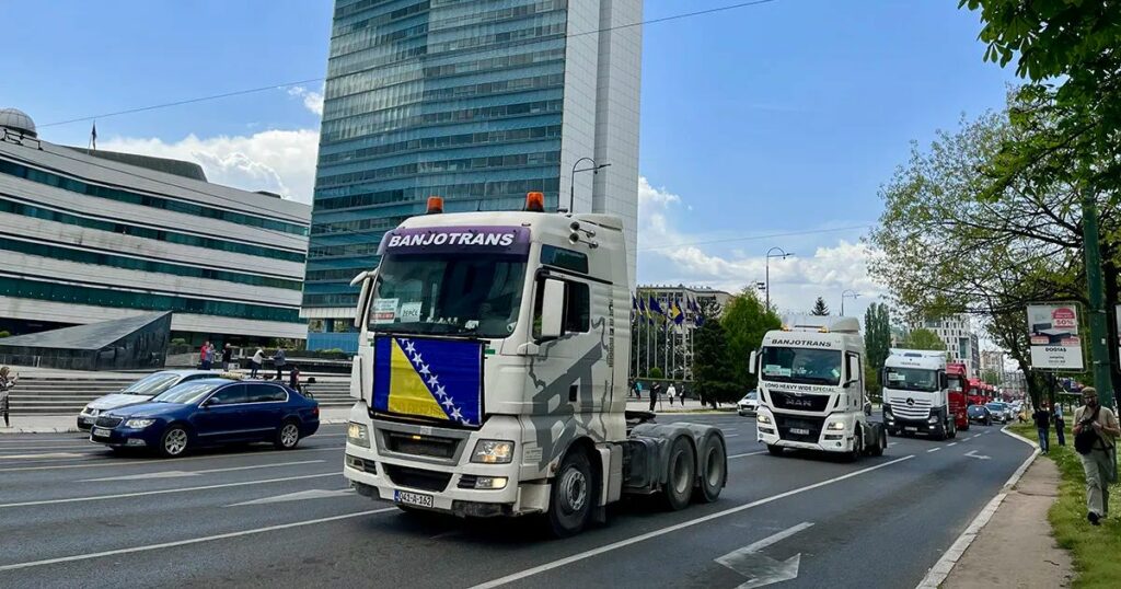 U deset dana privedeno osam vozača kamiona iz BiH, zahtijevaju hitno djelovanje ministra