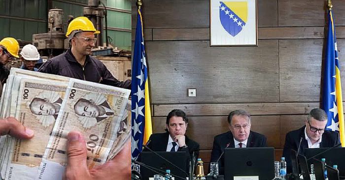 Minimalac u FBiH 2026. godine mogao bi iznositi između 1.250 i 1.500 KM?!