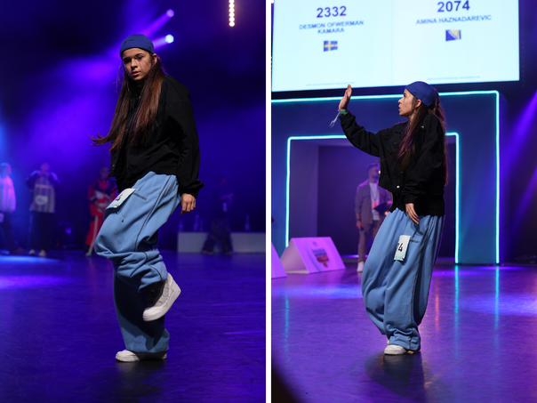 Amina Haznadarević četvrta na svjetskom prvenstvu u hip hopu