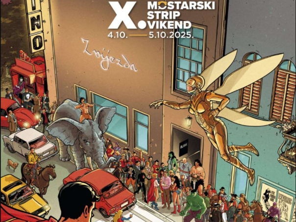 Mostar slavi deseti strip vikend