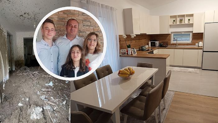 U novi dom uselili prije zime, nakon što su poplave uništile njihovu kuću (FOTO)