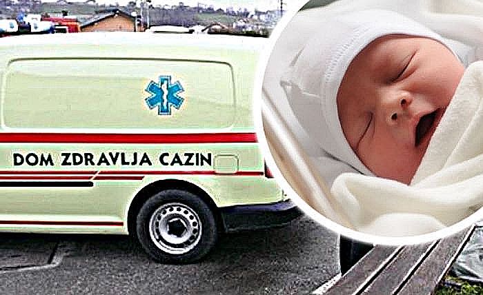 U Cazinu beba rođena u sanitetskom vozilu!