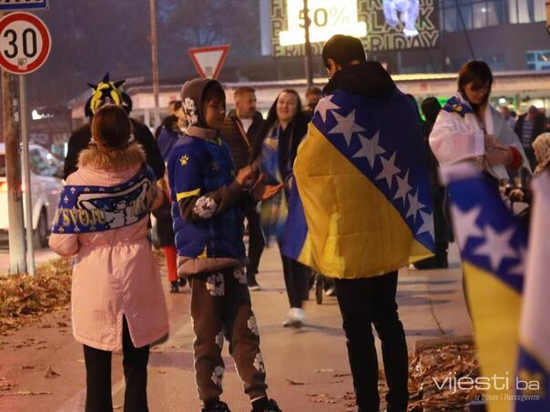 Euforija na ulicama uoči ključne utakmice