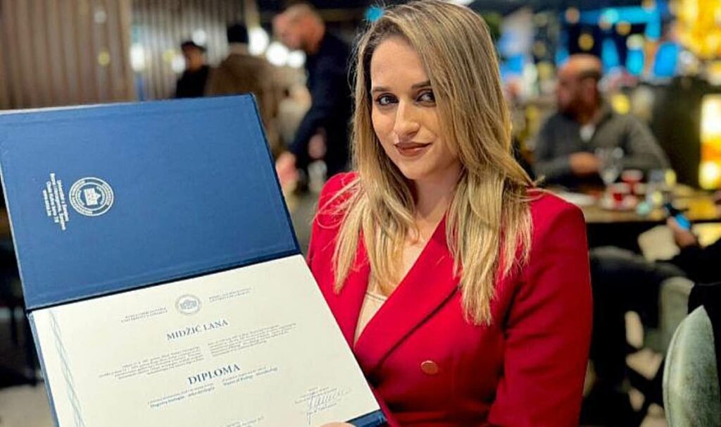Bišćanka Lana Midžić magistrirala na Univerzitetu u Sarajevu