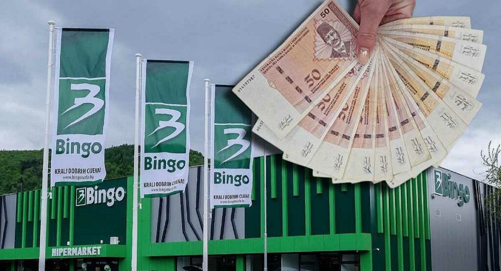Bingo nagradio radnike sa 1.000 KM na platu