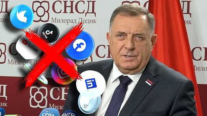 Milorad Dodik traži ukidanje društvenih mreža za mlađe od 16 godina