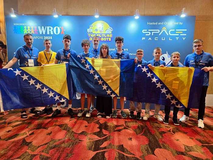 BRAVO! Učenici iz BiH osvojili srebro na Svjetskoj robotskoj olimpijadi