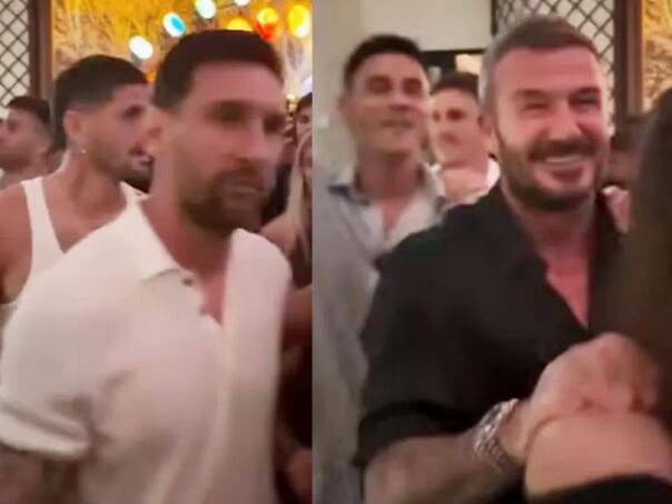 Beckham predvodio “vozić”, a Messijevo lice sve govori