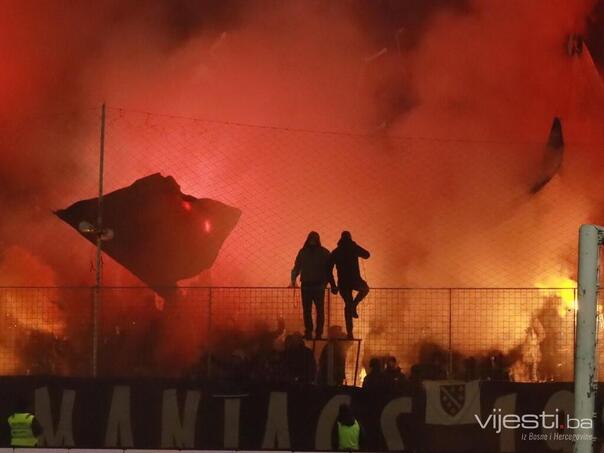 Manijaci napravili spektakl na Grbavici