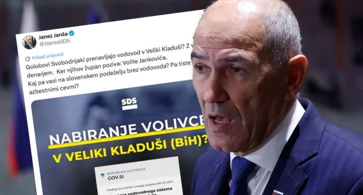 Šta se krije iza Janšine optužbe da Vlada Slovenije preko donacije za vodovod u Velikoj Kladuši ‘kupuje’ glasove