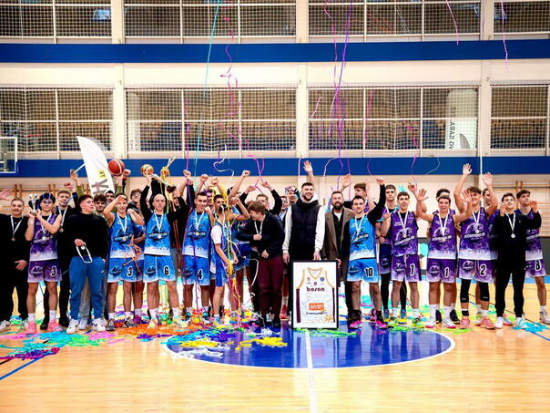 Košarkaši Druge gimnazije Sarajevo prvaci Kantona Sarajevo