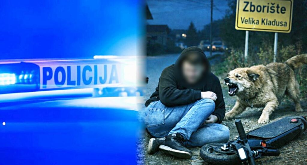 Psi napali mladića na električnom romobilu, zadobio povrede