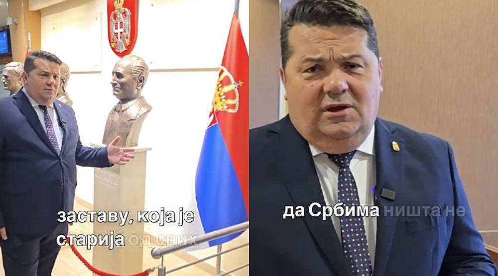 Imamo zastavu koja je starija od svih naroda i država na Balkanu. Nemojte Srbima ništa da zabranjujete