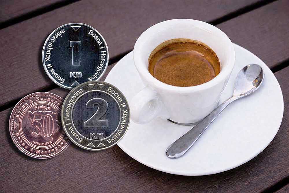 Kafa u kafićima sada 3,50 KM