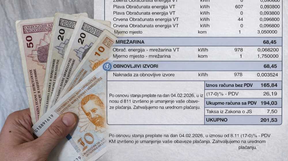 Gotovo pola iznosa odlazi na mrežarinu