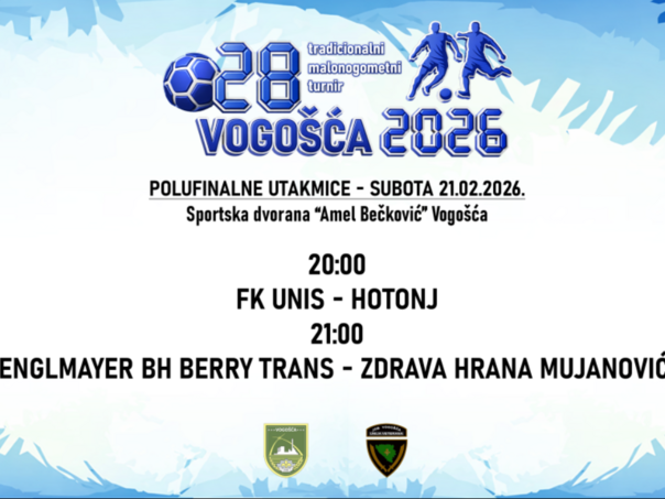 Tradicionalni turnir “Vogošća 2026” ulazi u završnicu