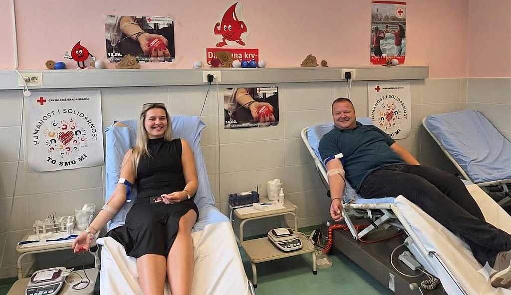 Otac Dženan i kćerka Berina zajedno pružili najdragocjeniji dar