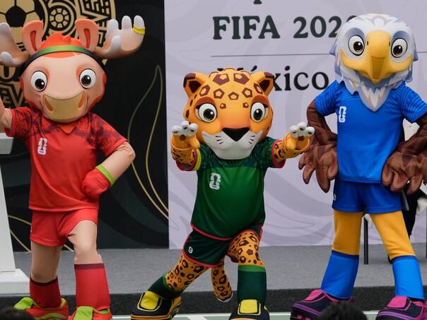 Upoznajte maskote Mundijala 2026: Maple, Zayu i Clutch
