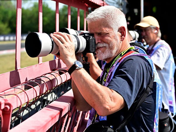 Češki predsjednik Petr Pavel fotografisao trku Formule 1