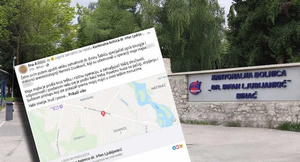 Hvala što ste spasili moju majku