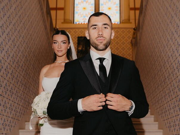 Kenan Kamenjaš i supruga Maida podijelili prve fotografije s vjenčanja