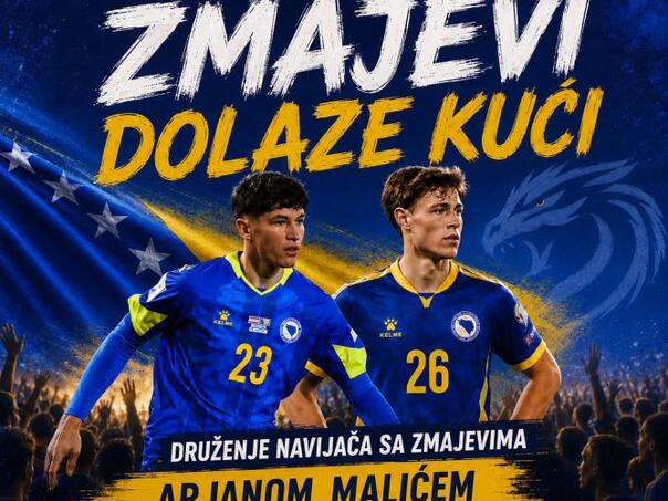 U Bihaću svečani doček za Mahmića i Malića