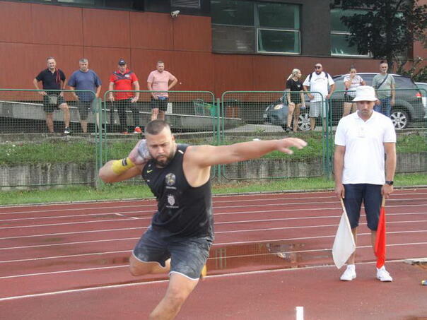 Mesud Pezer s 20.04 m osvojio novi naslov seniorskog prvaka BiH u bacanju kugle