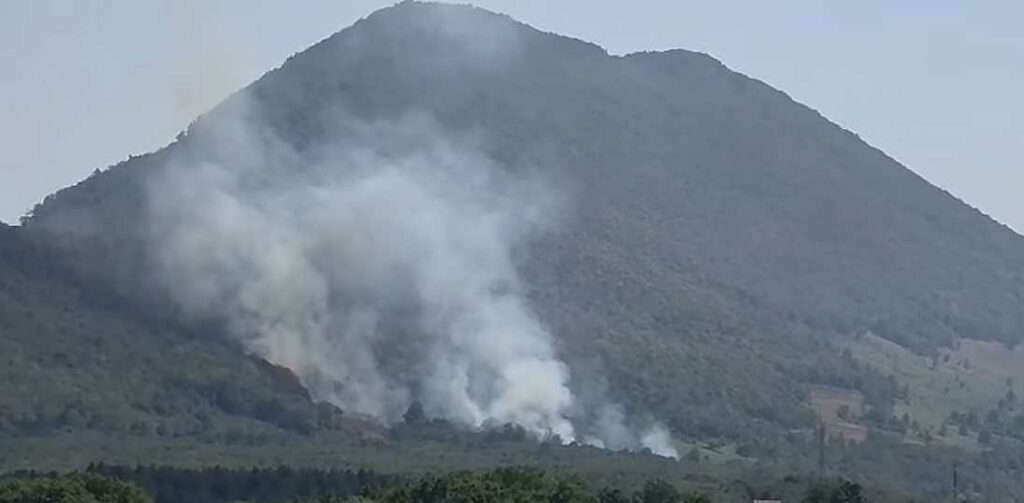 Veliki požar na području Cazina, vatrogasci na terenu (VIDEO)