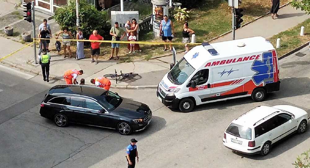 Automobil udario biciklistu u naselju Ozimice I (FOTO)