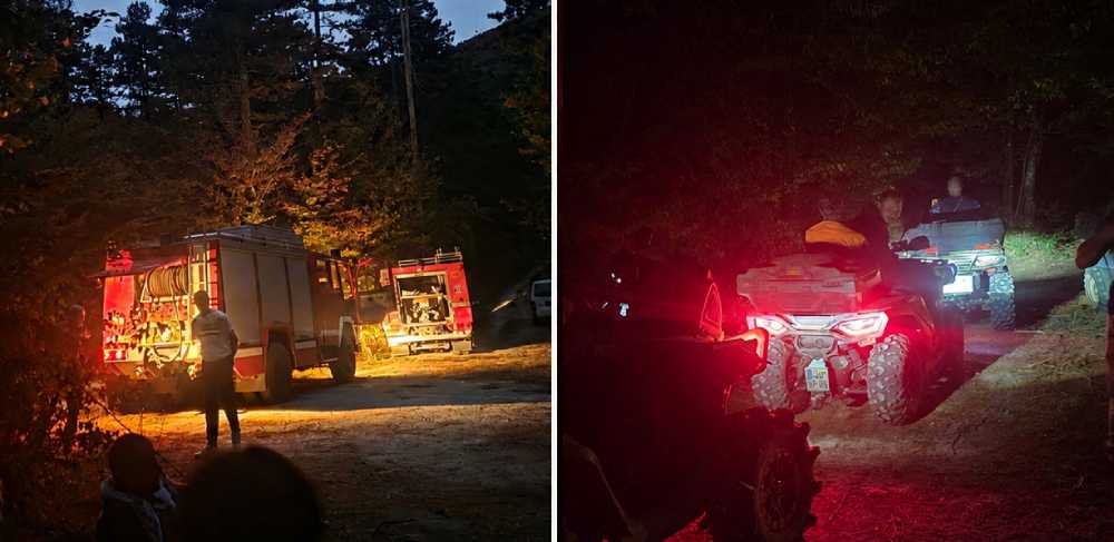 Situacija na požarištu kod Cazina bolja nego jutros, borba s vatrom i dalje traje