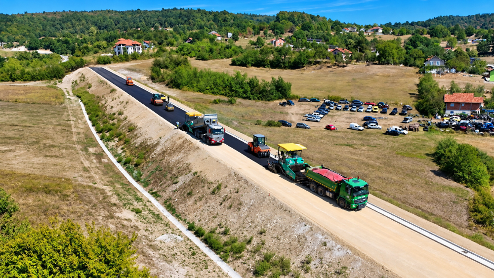 Prvi sloj asfalta na obilaznici, osigurano još 17 miliona eura