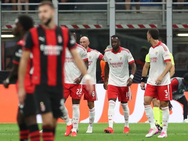 Benfica očitala lekciju Milanu, Dinamo kukavički odigrao u Bukureštu