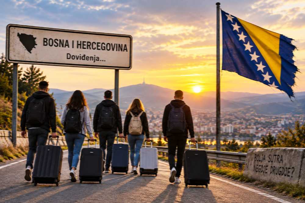 Više od 70 posto mladih osoba želi napustiti BiH nakon školovanja