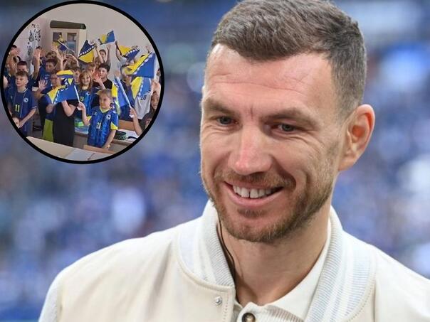Džeko objavio poruku mališana s Ilidže: “Moja vojska najjača”