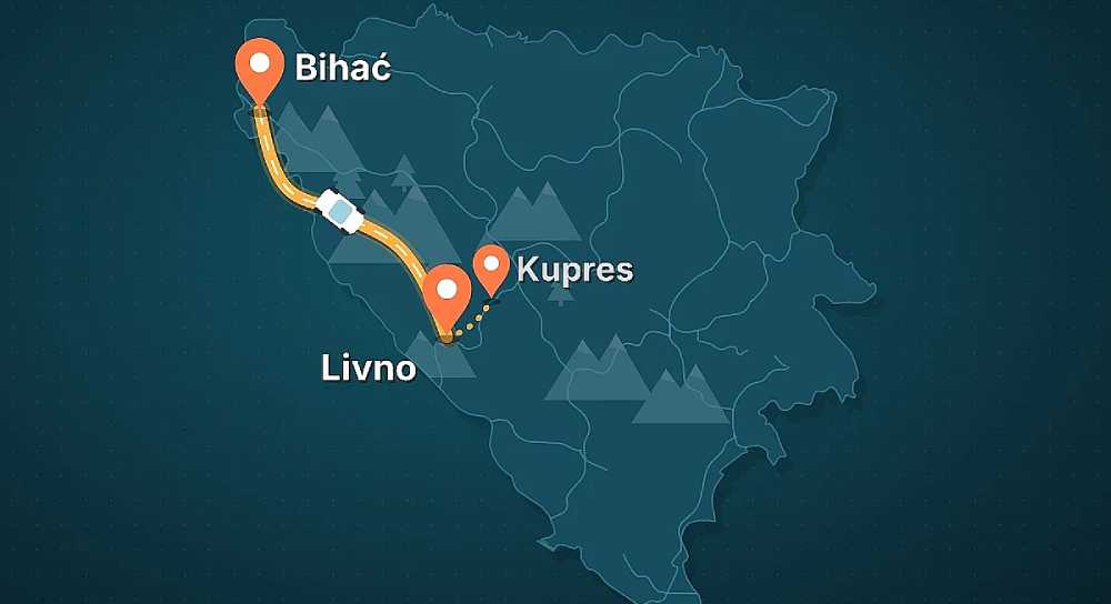 Poznati prvi detalji velikog projekta brze ceste Bihać – Livno! Hoće li Krajina konačno dobiti bolju vezu s ostatkom Federacije?