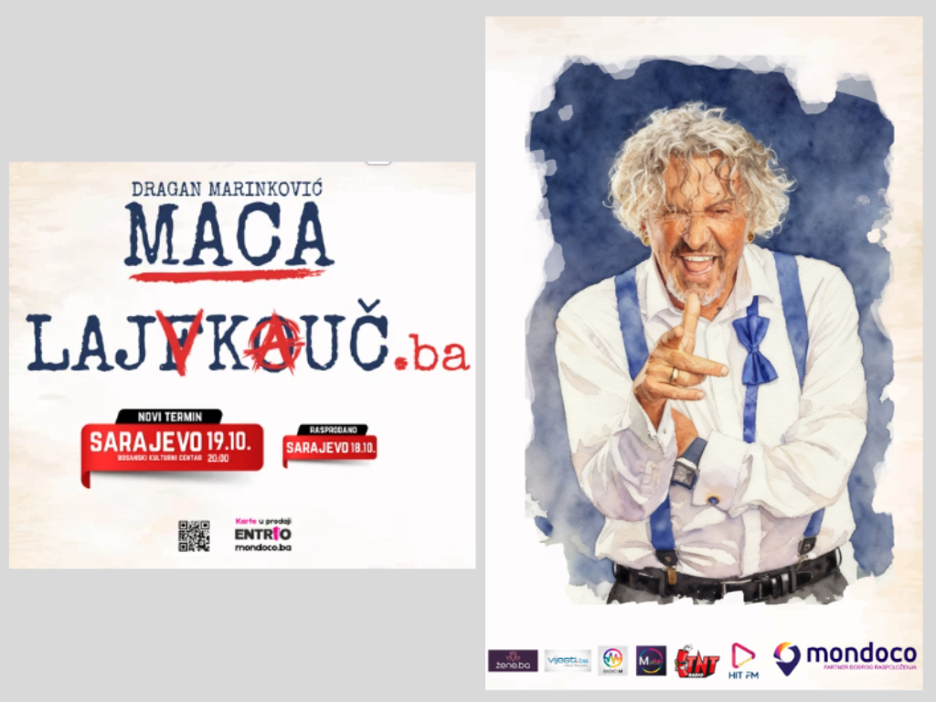 Maca rasprodao “Lajfkouč.ba”, otvoren novi termin u BKC-u