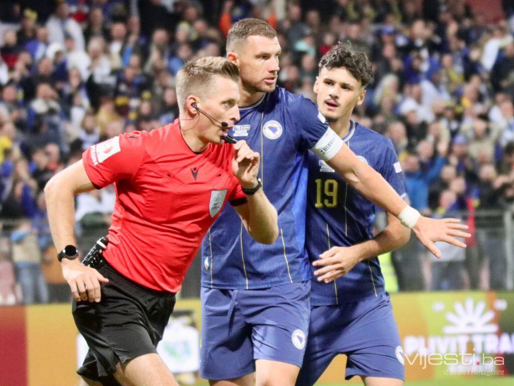 Džeko zabio na oproštaju od Zmajeva, ali je gol poništen